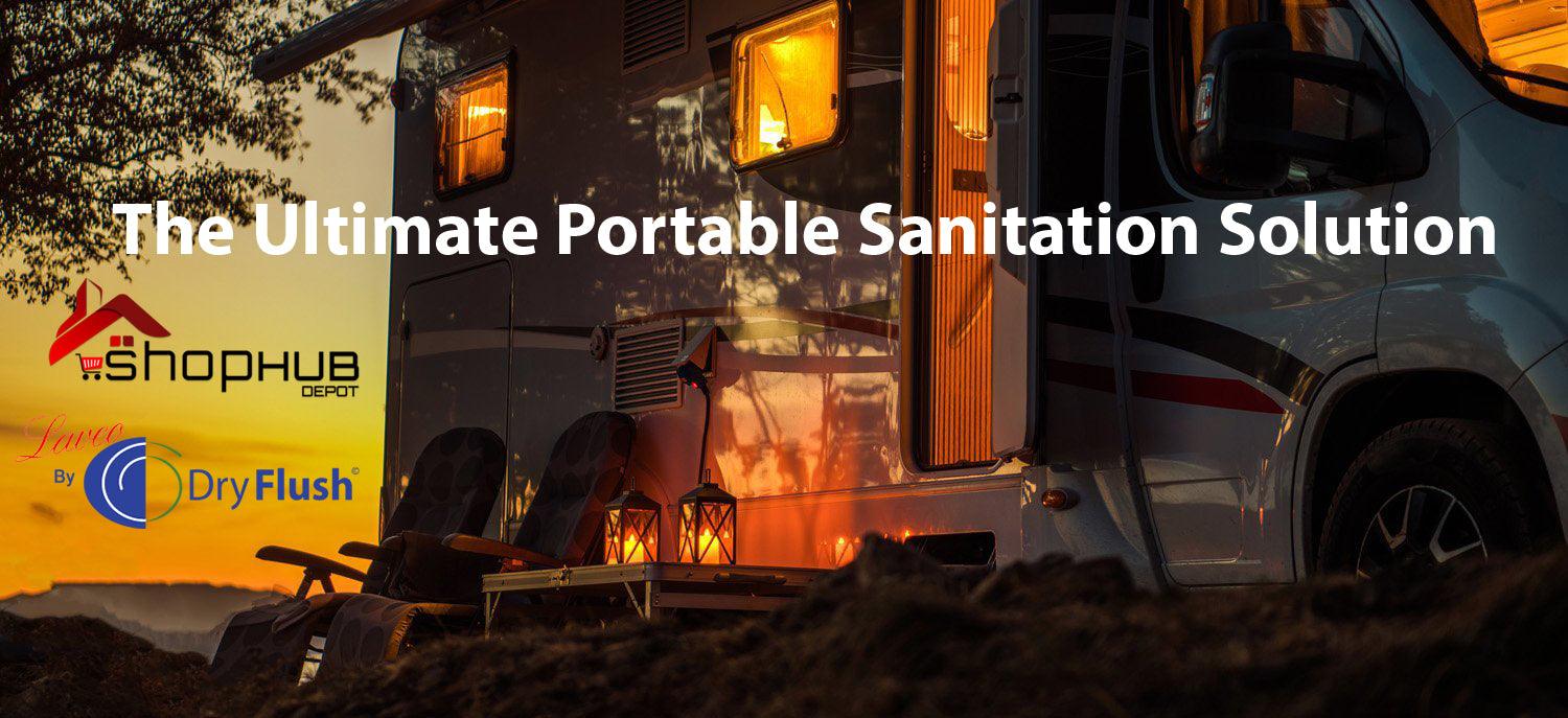 The Laveo Dry Flush Toilet: The Ultimate Portable Sanitation Solution - ShopHubDepot