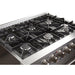 Forno 36″ Galiano Gas Burner / Electric Oven in Stainless Steel 6 Italian Burners, FFSGS6156-36 - ShopHubDepot