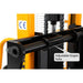 Apollolift Manual Hydraulic Stacker Pallet Stacker Adjustable Forks 2200lbs Cap. 63" Lift Height A-3003 - ShopHubDepot
