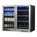 Kings Bottle 39'' Under Counter Wine And Beer Fridge Combo - KBU28LRX - ShopHubDepot