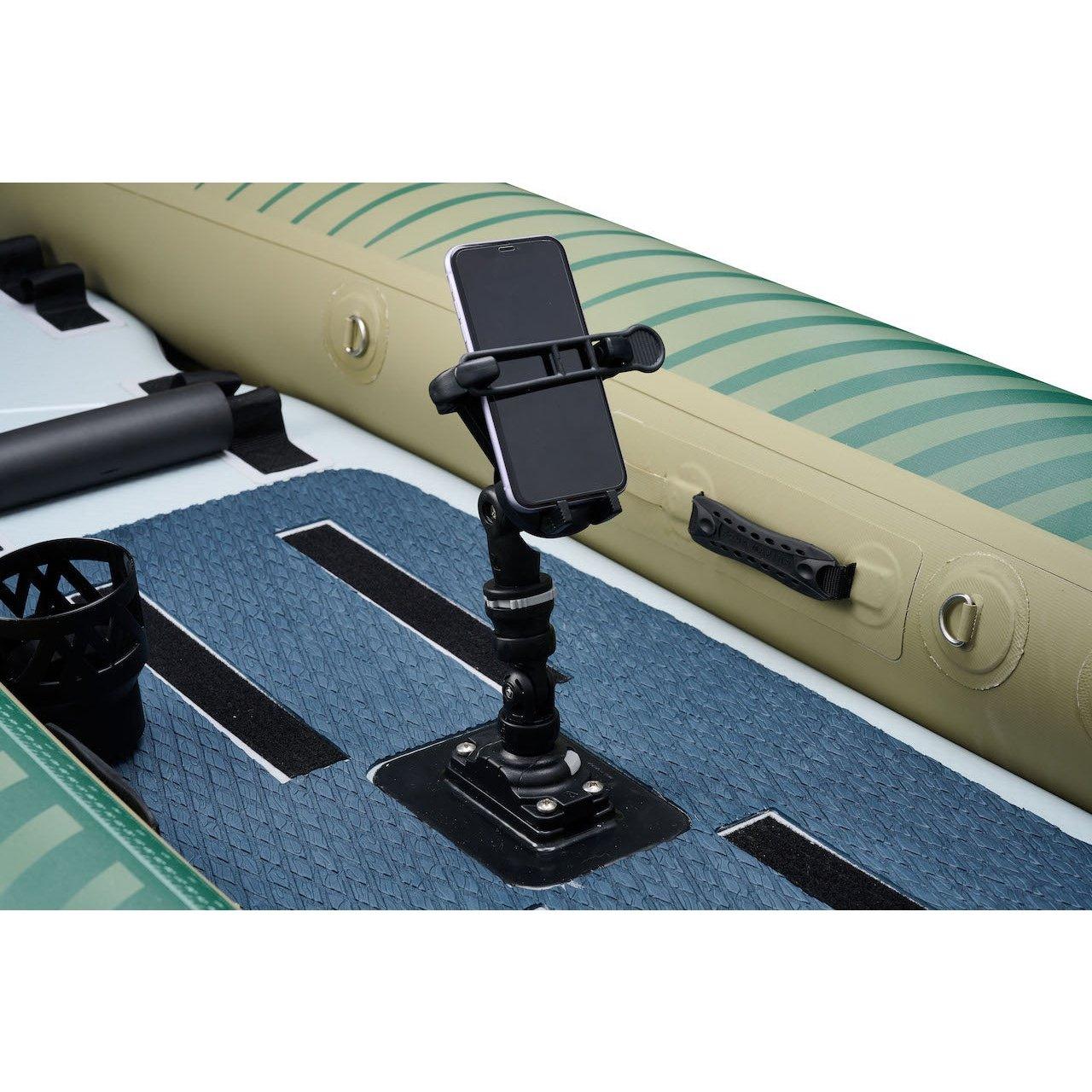 Aqua Marina 13’1 Caliber Angling Kayak 1/2-person. DWF Deck. Foldable fishing seat x1, Cup holder. (paddle excluded) - ShopHubDepot