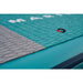Aqua Marina 10’6″ Beast (Aqua Splash) - Advanced All-around iSUP, 3.2m/15cm, with carbon/fiberglass hybrid PASTEL paddle and coil leash - ShopHubDepot