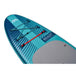Aqua Marina 10’6″ Beast (Aqua Splash) - Advanced All-around iSUP, 3.2m/15cm, with carbon/fiberglass hybrid PASTEL paddle and coil leash - ShopHubDepot