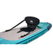 Aqua Marina 10’6″ Beast (Aqua Splash) - Advanced All-around iSUP, 3.2m/15cm, with carbon/fiberglass hybrid PASTEL paddle and coil leash - ShopHubDepot