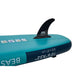 Aqua Marina 10’6″ Beast (Aqua Splash) - Advanced All-around iSUP, 3.2m/15cm, with carbon/fiberglass hybrid PASTEL paddle and coil leash - ShopHubDepot