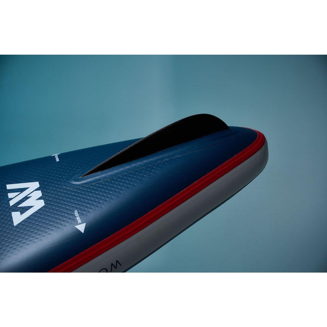 Aqua Marina 12′ 6″ Hyper (Navy) - Touring iSUP, 3.81m/15cm, with coil leash - ShopHubDepot