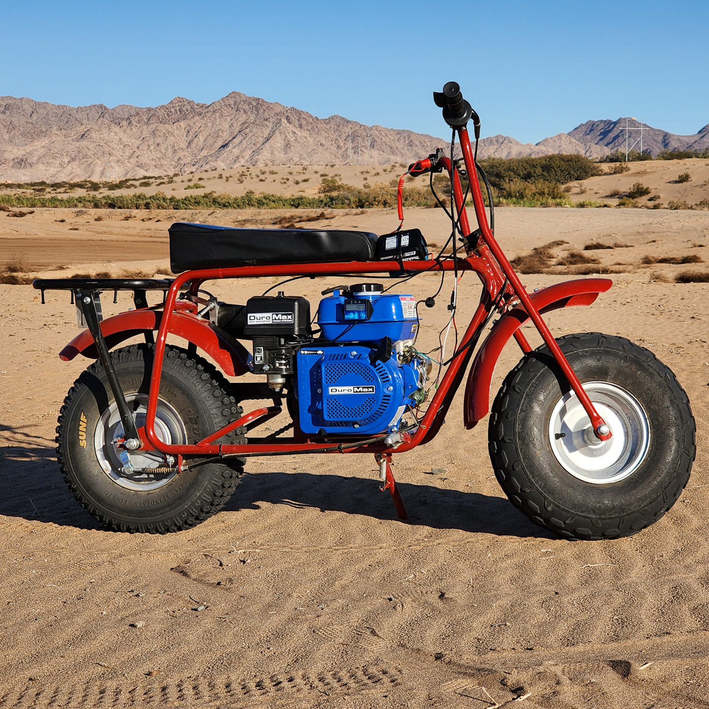 DuroMax XP16HPE 420cc 1" Recoil/Electric Start Horizontal Gas Powered Engine - ShopHubDepot