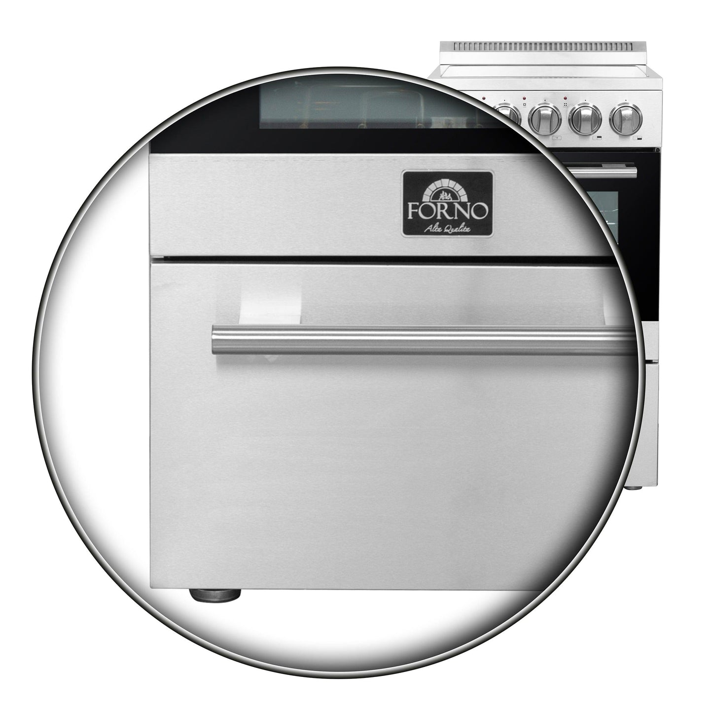 Forno 20″ Domiziano Electric Range • 4 Element Burners • FFSEL6052-20 - ShopHubDepot