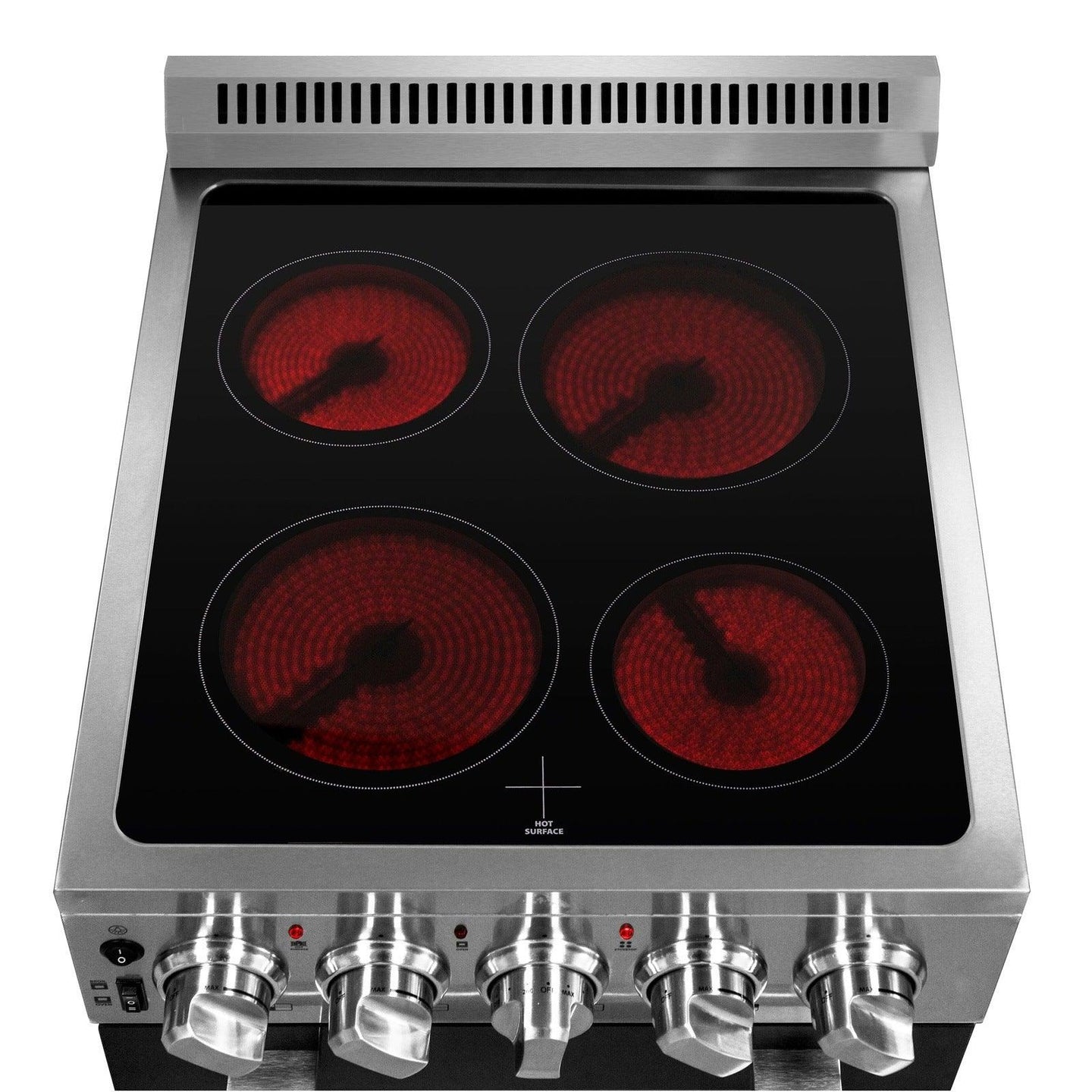 Forno 20″ Domiziano Electric Range • 4 Element Burners • FFSEL6052-20 - ShopHubDepot