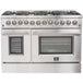 Forno Appliance Package - 48 Inch Dual Fuel Range, Dishwasher, 60 Inch Refrigerator, AP-FFSGS6156-48-5 - ShopHubDepot