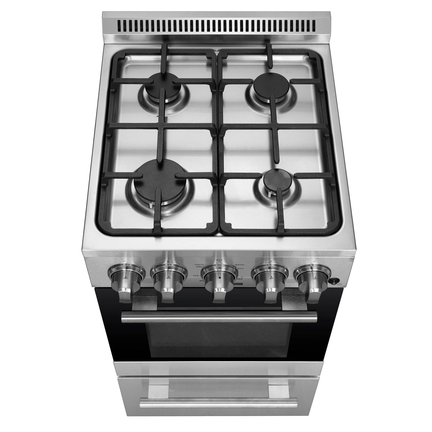 Forno 20″ Chioano Gas Range • 4 Sealed Burners • FFSGS6265-20 - ShopHubDepot
