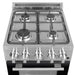 Forno 20″ Chioano Gas Range • 4 Sealed Burners • FFSGS6265-20 - ShopHubDepot
