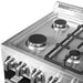 Forno 20″ Chioano Gas Range • 4 Sealed Burners • FFSGS6265-20 - ShopHubDepot