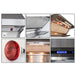Forno Appliance Package - 36 Inch Dual Fuel Range, Wall Mount Range Hood, Refrigerator, Microwave Drawer, Dishwasher, AP-FFSGS6156-36-8 - ShopHubDepot