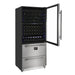 Forno 30 in. 144 Bottle & 200 Can Triple Zone Wine Cooler, FWCDR6661-30S - ShopHubDepot