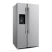 Forno Salerno 40-Inch Built-In Stainless Steel Refrigerator, 20 cu.ft, Decorative Grill, ENERGY STAR Certified, FFRBI1844-40SG - ShopHubDepot