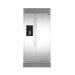 Forno Salerno 40-Inch Built-In Stainless Steel Refrigerator, 20 cu.ft, Decorative Grill, ENERGY STAR Certified, FFRBI1844-40SG - ShopHubDepot