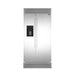 Forno Salerno 40-Inch Built-In Stainless Steel Refrigerator, 20 cu.ft, Decorative Grill, ENERGY STAR Certified, FFRBI1844-40SG - ShopHubDepot