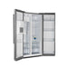 Forno Salerno 40-Inch Built-In Stainless Steel Refrigerator, 20 cu.ft, Decorative Grill, ENERGY STAR Certified, FFRBI1844-40SG - ShopHubDepot