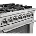 Forno Appliance Package - 36 Inch Pro Gas Range, Range Hood, Refrigerator, Microwave Drawer, Dishwasher, Wine Cooler, AP-FFSGS6260-36-9 - ShopHubDepot
