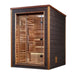 Golden Designs Narvik 2 Person Outdoor-Indoor Traditional Sauna - Canadian Red Cedar Interior - GDI-8202-01 - ShopHubDepot
