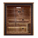 Golden Designs Drammen 3 Person Outdoor-Indoor Traditional Sauna - Canadian Red Cedar Interior - GDI-8203-01 - ShopHubDepot