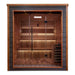 Golden Designs Bergen 6 Person Outdoor-Indoor Traditional Sauna - Canadian Red Cedar Interior - GDI-8206-01 - ShopHubDepot
