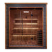 Golden Designs Bergen 6 Person Outdoor-Indoor Traditional Sauna - Canadian Red Cedar Interior - GDI-8206-01 - ShopHubDepot