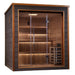 Golden Designs Bergen 6 Person Outdoor-Indoor Traditional Sauna - Canadian Red Cedar Interior - GDI-8206-01 - ShopHubDepot