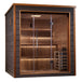 Golden Designs Bergen 6 Person Outdoor-Indoor Traditional Sauna - Canadian Red Cedar Interior - GDI-8206-01 - ShopHubDepot