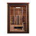Golden Designs Nora 2 Person Outdoor-Indoor PureTech™ Hybrid Full Spectrum Sauna - Canadian Red Cedar Interior GDI-8222-01 - ShopHubDepot