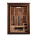 Golden Designs Nora 2 Person Outdoor-Indoor PureTech™ Hybrid Full Spectrum Sauna - Canadian Red Cedar Interior GDI-8222-01 - ShopHubDepot