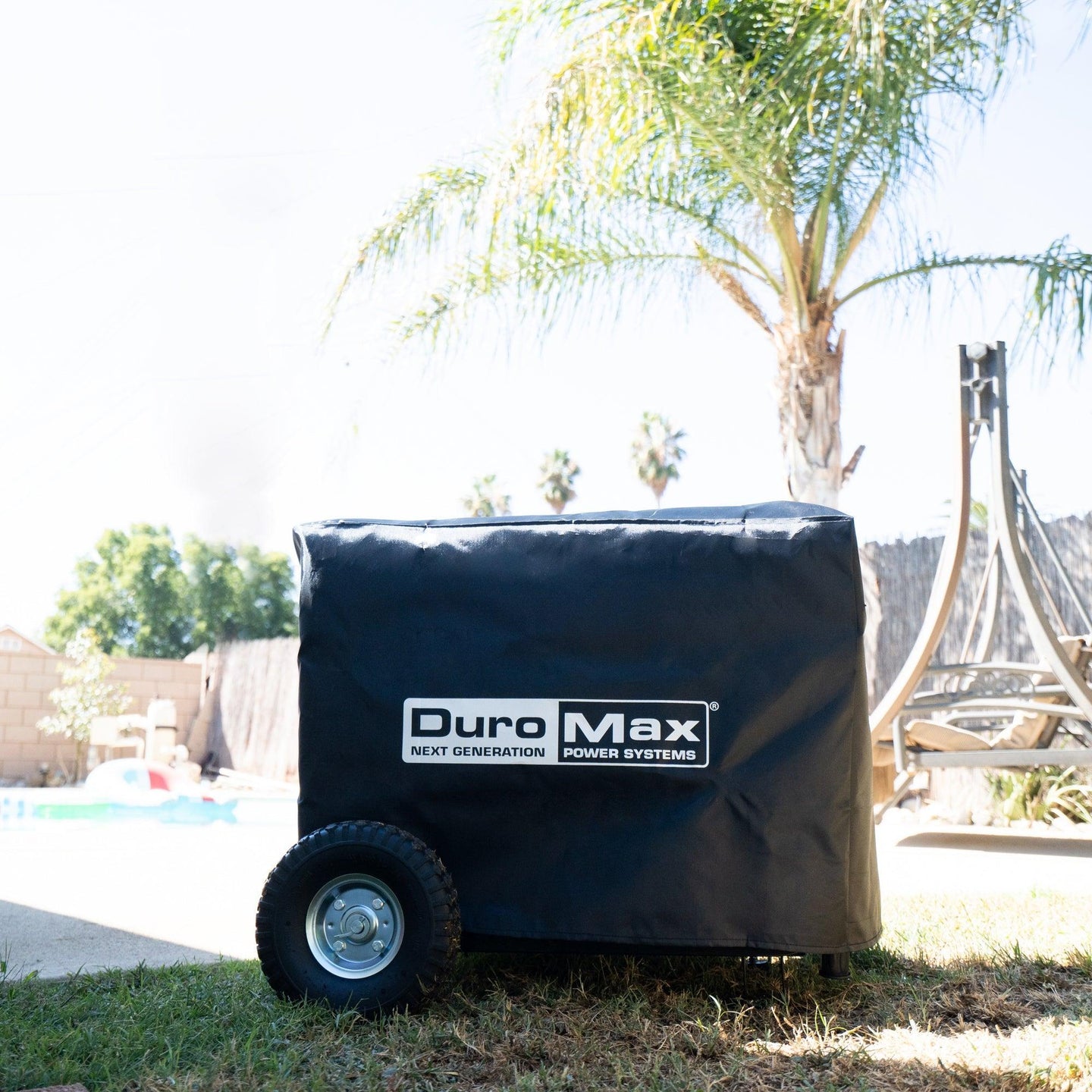 DuroMax XPLGC Large Weather Resistant Dust Guard Portable Generator Cover - ShopHubDepot