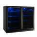 Kings Bottle 39'' Under Counter Wine And Beer Fridge Combo - KBU28LRX - ShopHubDepot