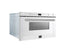 Forno Espresso Capoliveri 24-Inch Microwave Drawer in White with Stainless Steel Handle (FMWDR3000-24WHT) - ShopHubDepot