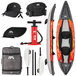 Aqua Marina Memba-390 Touring Kayak 2-person. DWF Deck. Kayak paddle included. - ShopHubDepot