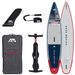 Aqua Marina 12′ 6″ Hyper (Navy) - Touring iSUP, 3.81m/15cm, with coil leash - ShopHubDepot