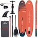 Aqua Marina 12’0″ Monster (Sky Glider) - All-around iSUP, 3.66m/15cm, with aluminum SPORTS III paddle and safety leash - ShopHubDepot