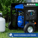 DuroMax 13,000 Watt Portable Dual Fuel Gas Propane Generator - XP13000EH - ShopHubDepot