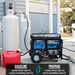 DuroMax 13,000 Watt Portable Dual Fuel Gas Propane CO Alert Generator - XP13000HX - ShopHubDepot