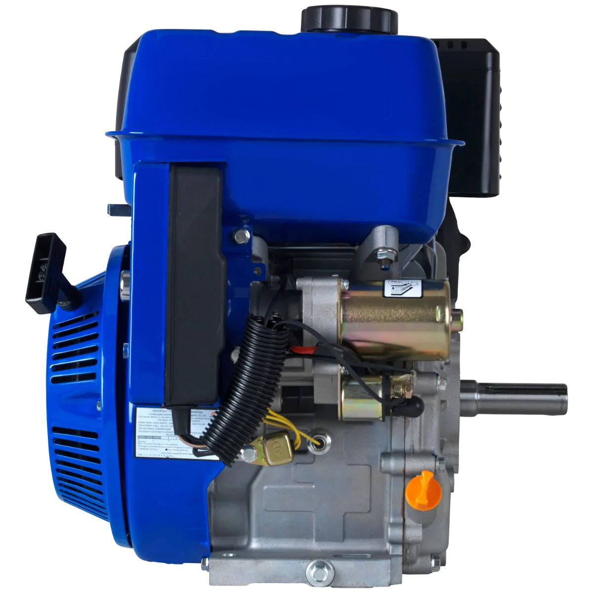 DuroMax XP18HPE 439cc 3600 RPM 1" Electric Start Horizontal Gas Powered Engine - ShopHubDepot
