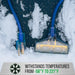 DuroMax XPX10050C Heavy Duty SJEOOW 50-Foot 10 Gauge Blue Triple Tap Extension Power Cord - ShopHubDepot