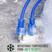 DuroMax XPX12100A Heavy Duty SJEOOW 100-Foot 12 Gauge Blue Single Tap Extension Power Cord - ShopHubDepot
