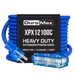 DuroMax XPX12100C Heavy Duty SJEOOW 100-Foot 12 Gauge Blue Triple Tap Extension Power Cord - ShopHubDepot