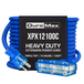 DuroMax XPX12100C Heavy Duty SJEOOW 100-Foot 12 Gauge Blue Triple Tap Extension Power Cord - ShopHubDepot