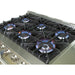 Forno Appliance Package- 36 Inch Gas Range, Wall Mount Range Hood, AP-FFSGS6244-36-W - ShopHubDepot