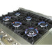 Forno Appliance Package- 36 Inch Gas Range, Wall Mount Range Hood, AP-FFSGS6244-36-W - ShopHubDepot