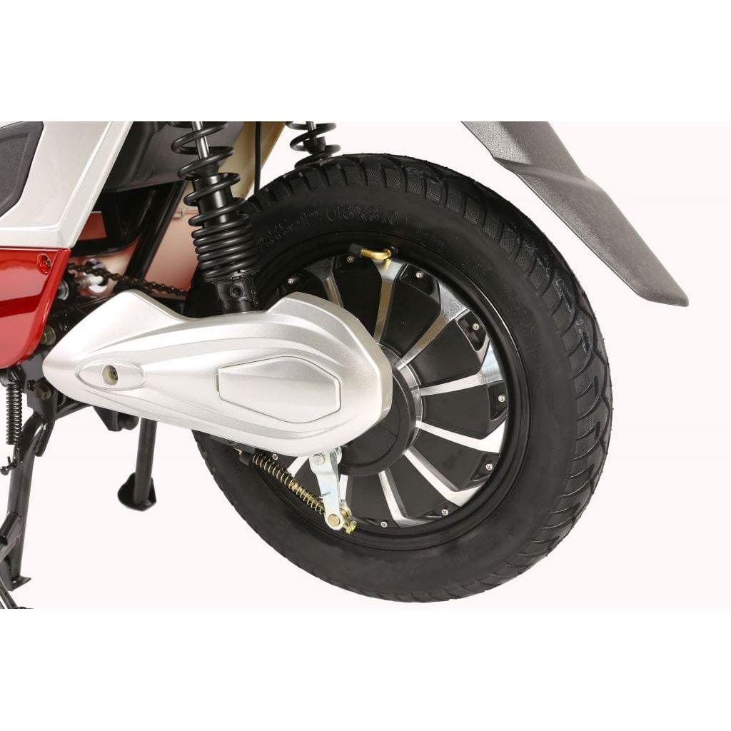 X-Treme Cabo 600W Cruiser Elite Max Moped 60 Volt Electric Scooter - ShopHubDepot