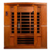 Dynamic Bergamo 4-person Low EMF (Under 8MG) FAR Infrared Sauna - ShopHubDepot
