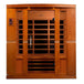 Dynamic Bergamo 4-person Low EMF (Under 8MG) FAR Infrared Sauna - ShopHubDepot